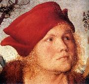 CRANACH, Lucas the Elder Portrait of Dr. Johannes Cuspinian (detail) dfg oil painting picture wholesale